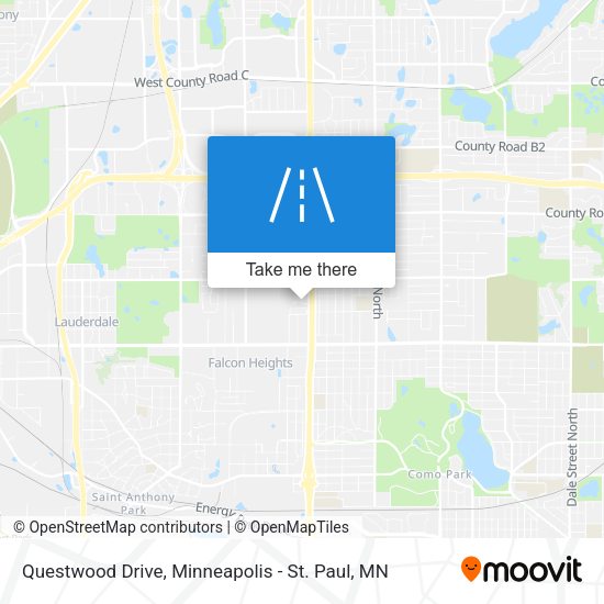 Questwood Drive map