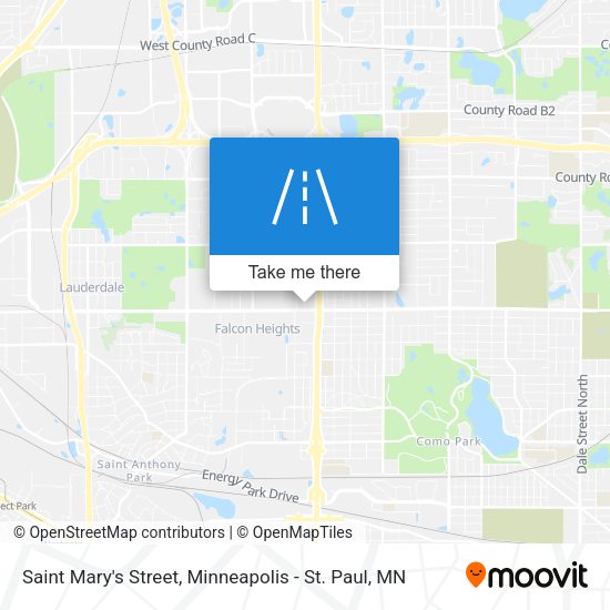Mapa de Saint Mary's Street