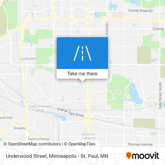Mapa de Underwood Street