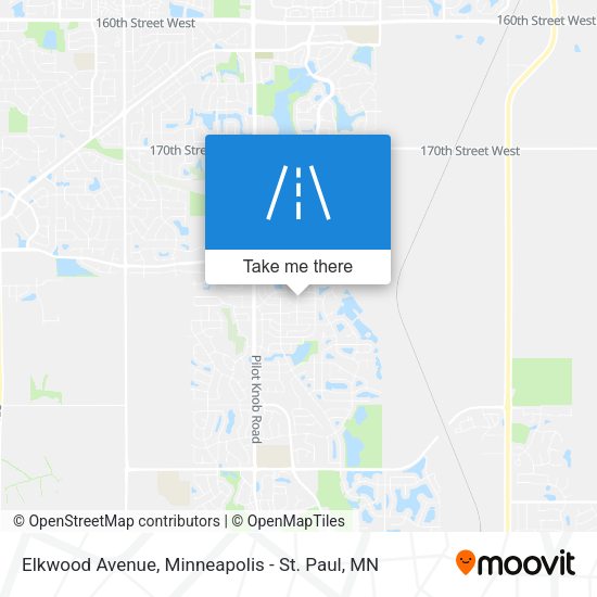 Elkwood Avenue map