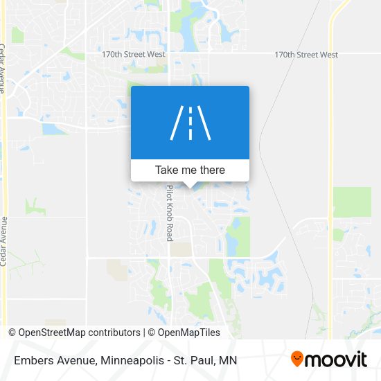 Embers Avenue map