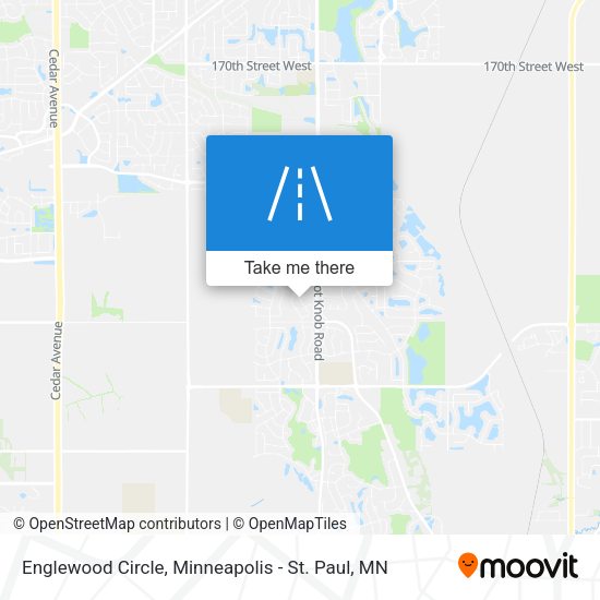 Englewood Circle map