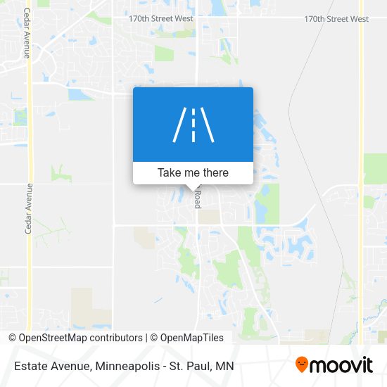 Estate Avenue map