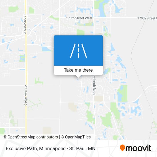 Exclusive Path map