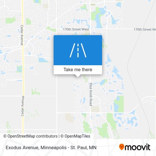 Exodus Avenue map