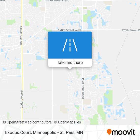Mapa de Exodus Court