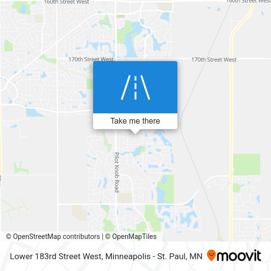 Lower 183rd Street West map