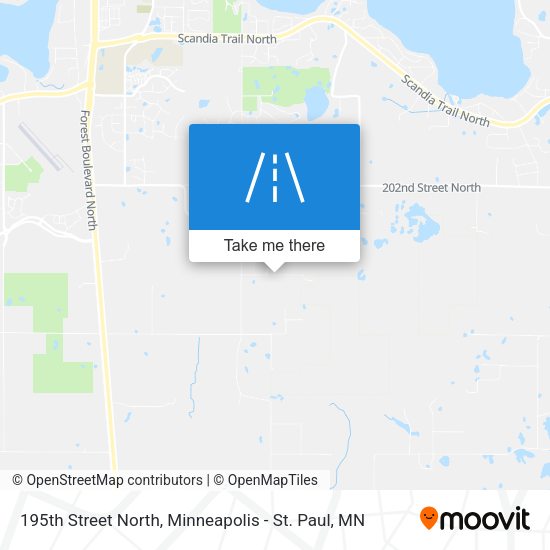 Mapa de 195th Street North