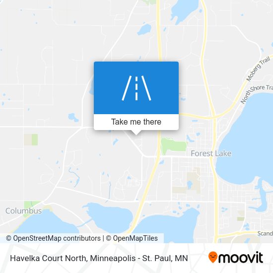 Mapa de Havelka Court North