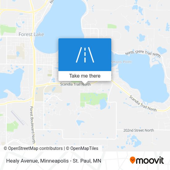 Mapa de Healy Avenue