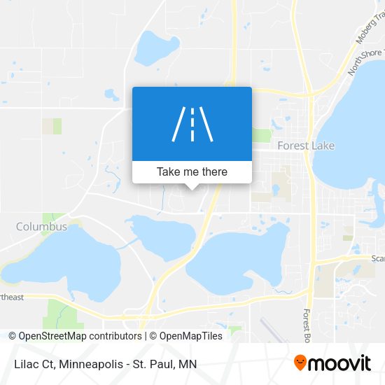 Lilac Ct map