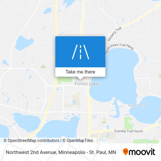 Mapa de Northwest 2nd Avenue