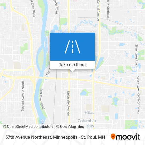 Mapa de 57th Avenue Northeast