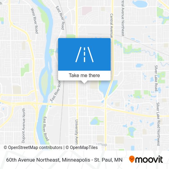 Mapa de 60th Avenue Northeast