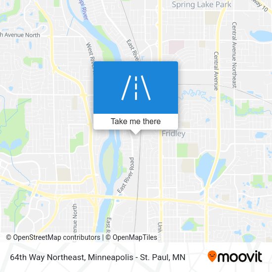 Mapa de 64th Way Northeast