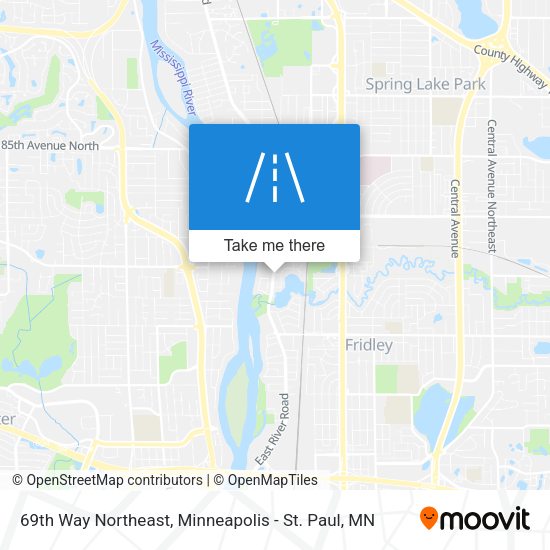 Mapa de 69th Way Northeast