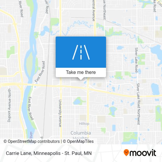 Carrie Lane map