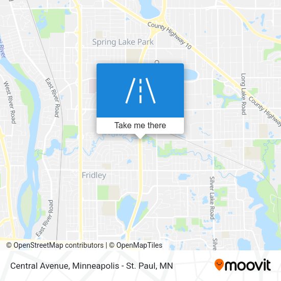 Mapa de Central Avenue