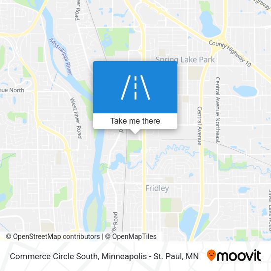 Commerce Circle South map