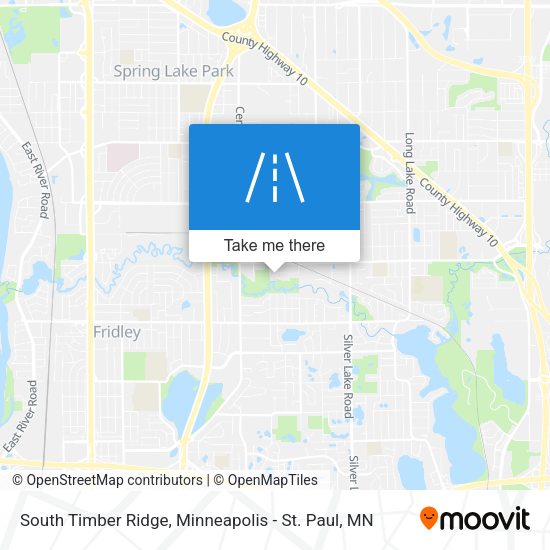South Timber Ridge map
