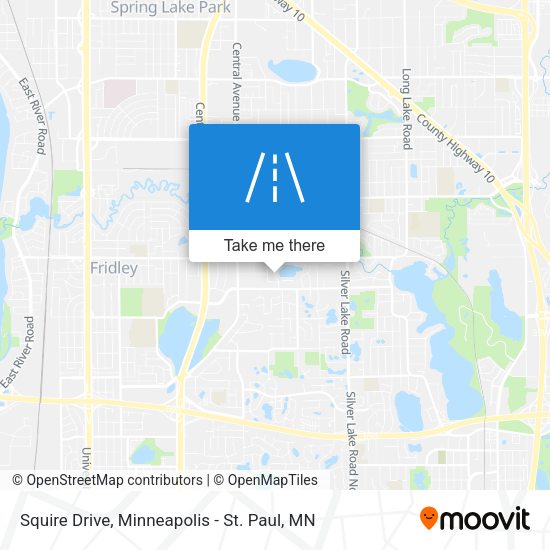 Squire Drive map