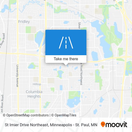 St Imier Drive Northeast map