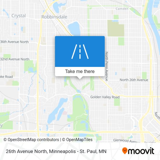 Mapa de 26th Avenue North