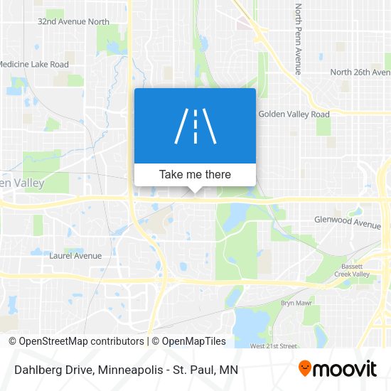 Dahlberg Drive map