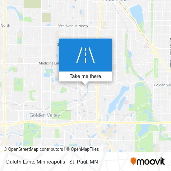 Duluth Lane map