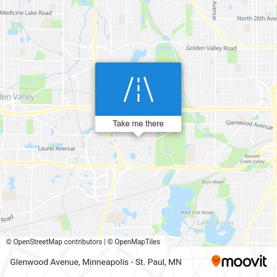 Glenwood Avenue map