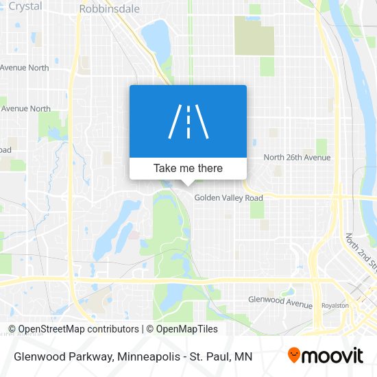 Mapa de Glenwood Parkway