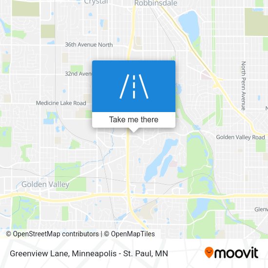 Greenview Lane map
