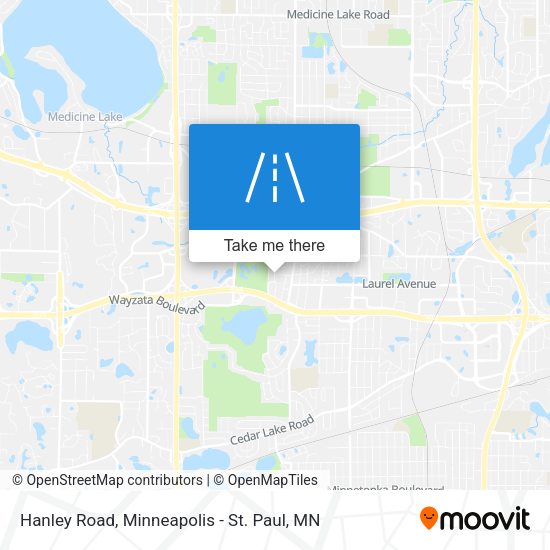 Mapa de Hanley Road