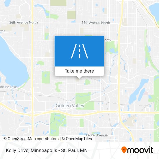 Mapa de Kelly Drive