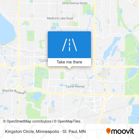 Kingston Circle map
