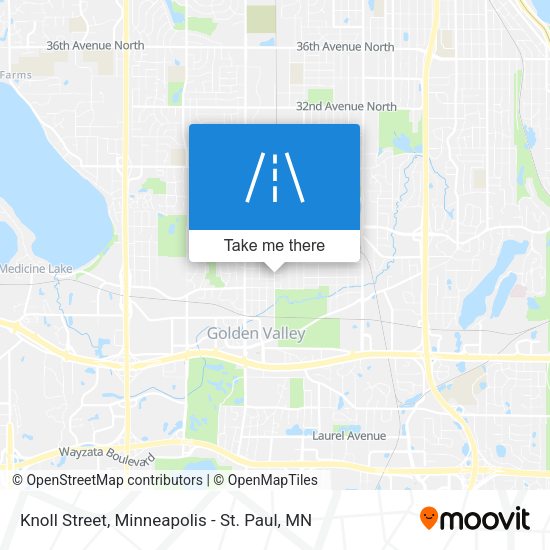 Mapa de Knoll Street