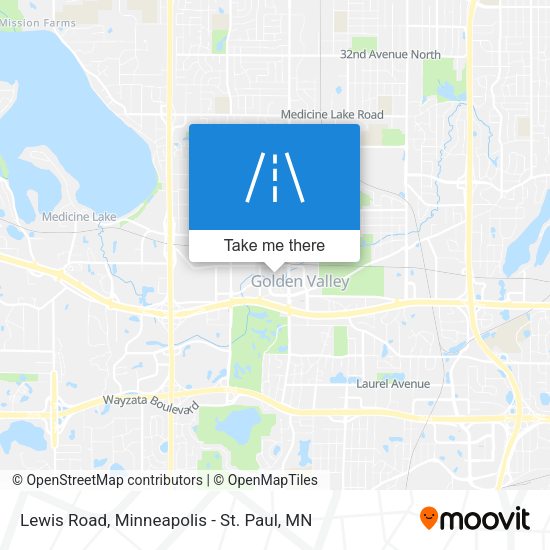 Mapa de Lewis Road