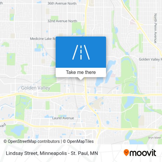 Lindsay Street map