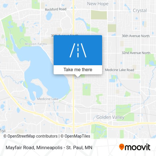 Mapa de Mayfair Road