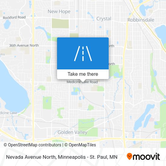 Mapa de Nevada Avenue North