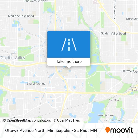 Ottawa Avenue North map