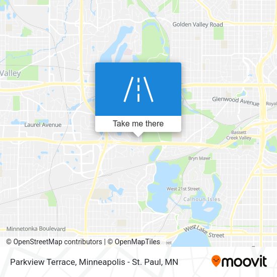 Parkview Terrace map
