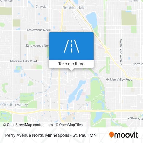 Mapa de Perry Avenue North