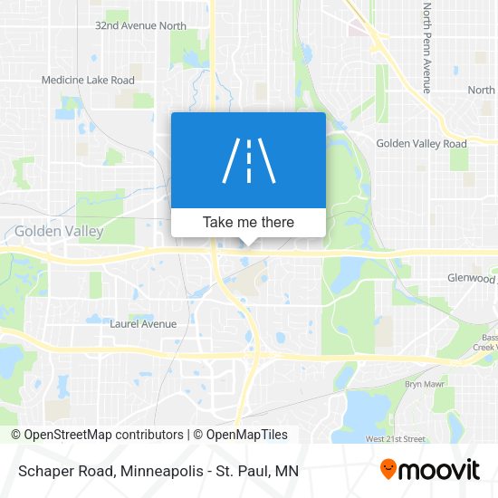 Mapa de Schaper Road