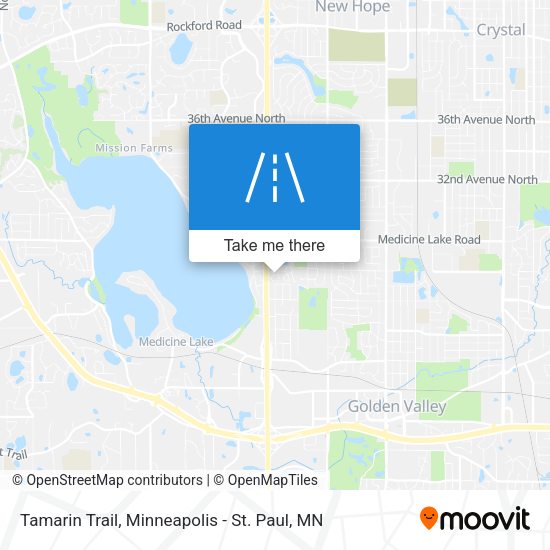 Mapa de Tamarin Trail
