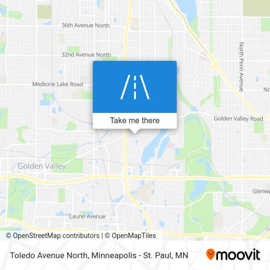Mapa de Toledo Avenue North