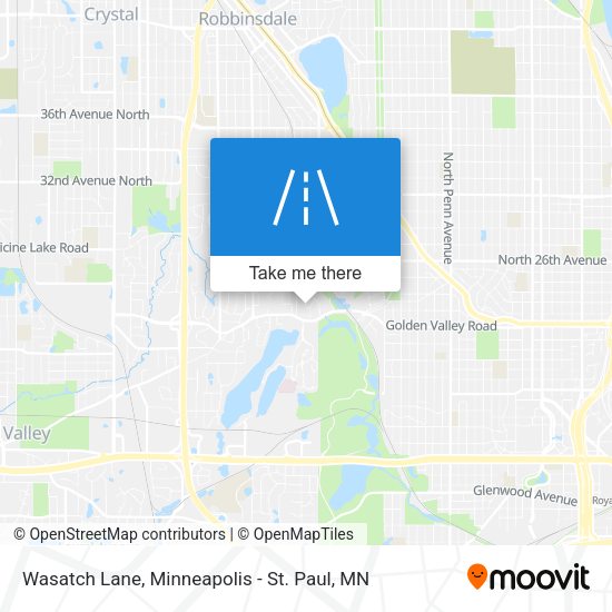 Wasatch Lane map