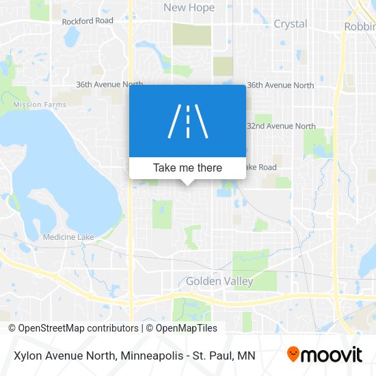 Mapa de Xylon Avenue North