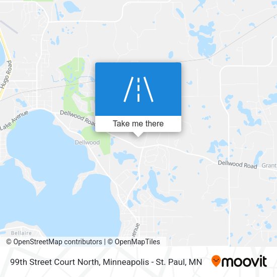Mapa de 99th Street Court North