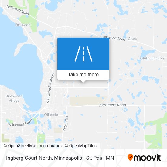 Mapa de Ingberg Court North